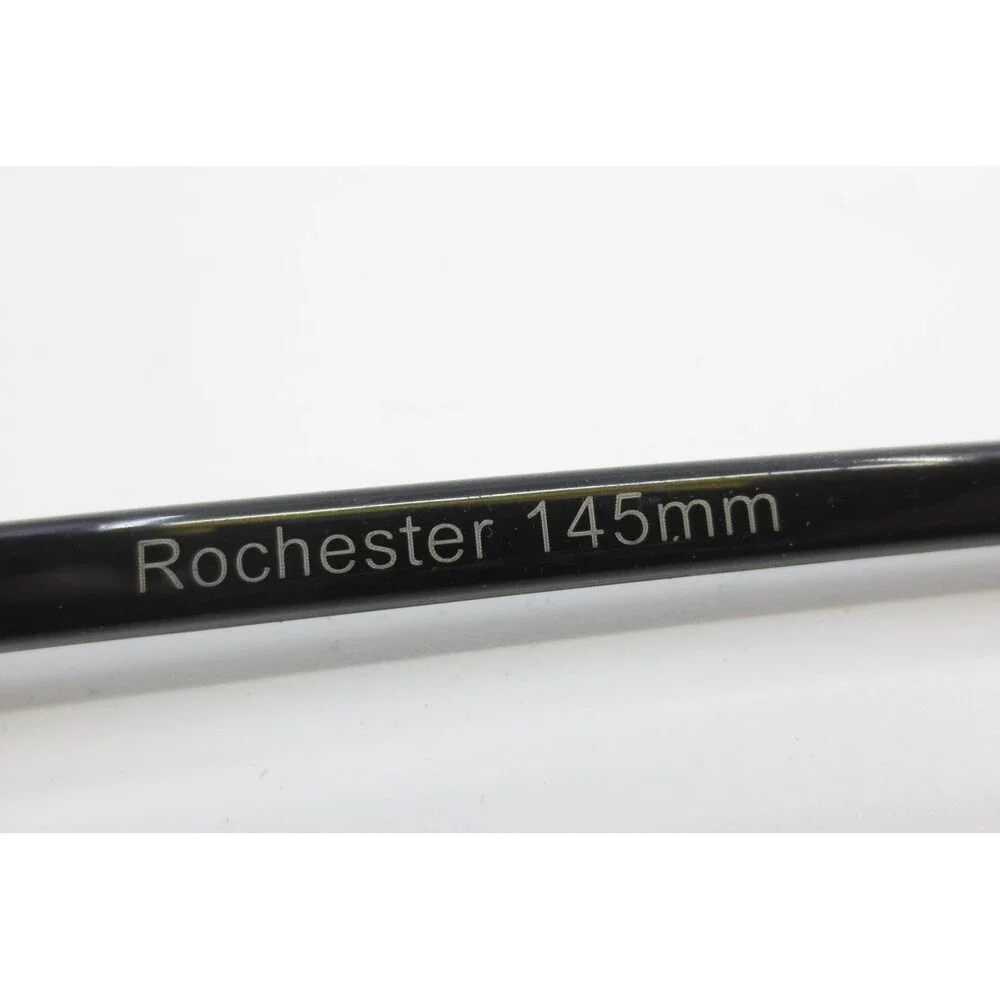 Rochester Sunglasses Black Rectangular Frame 54-20 145mm 36770